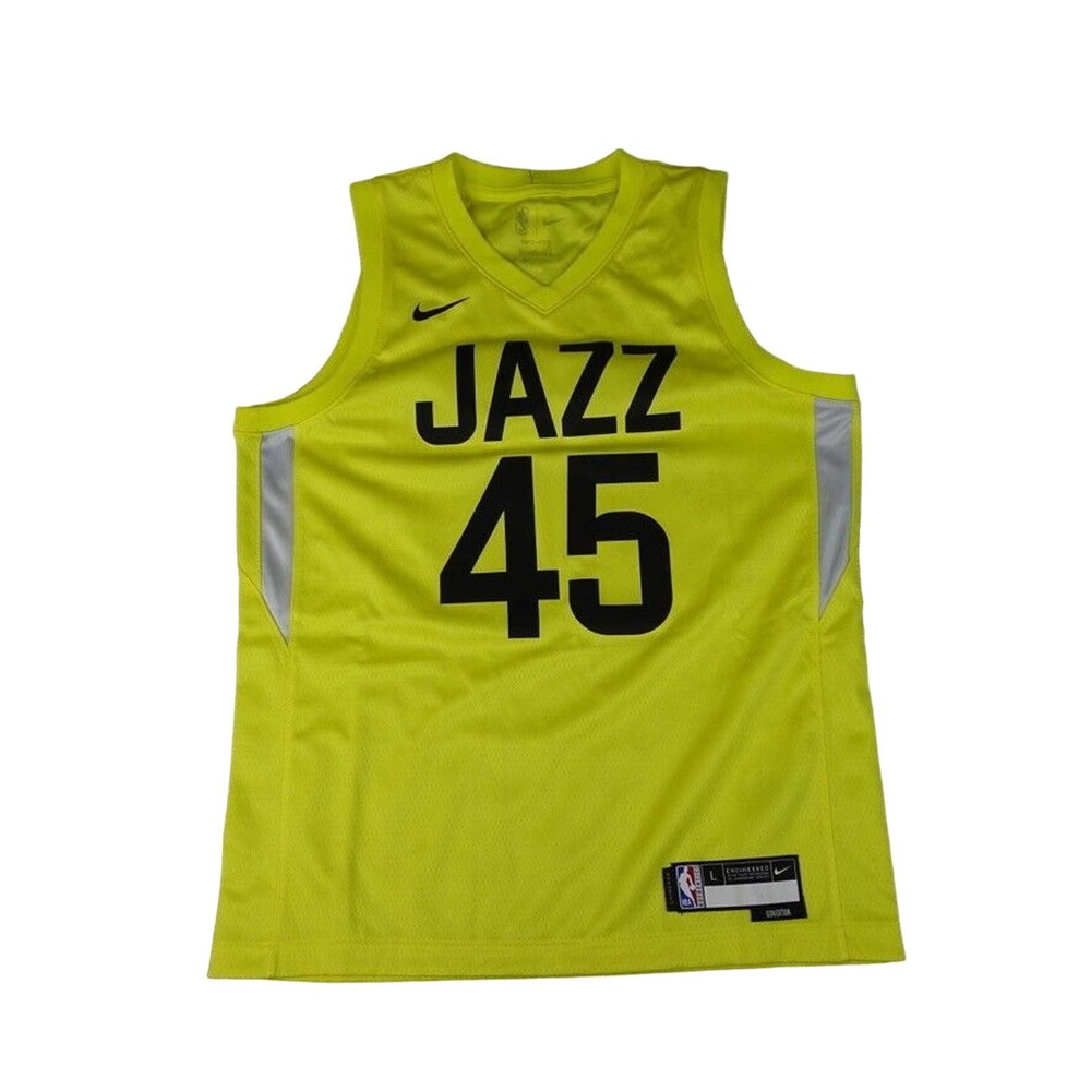 NBA Nike Utah Jazz Donovan Mitchell Swingman‎ Jersey Size Boys Youth Large 14-16